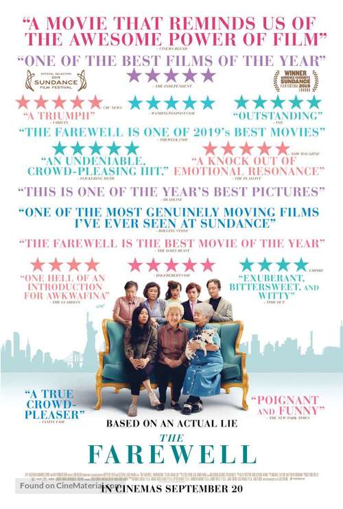 The Farewell - British Movie Poster