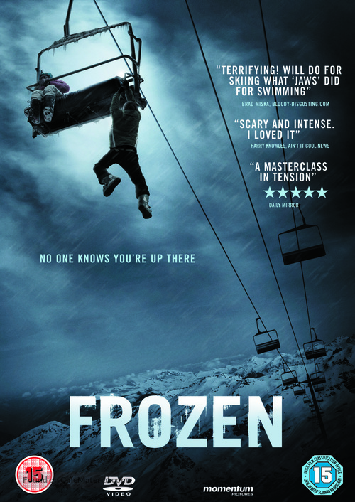 Frozen - British DVD movie cover