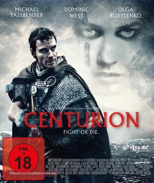 Centurion - German Blu-Ray movie cover