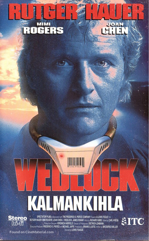 Wedlock - Finnish VHS movie cover