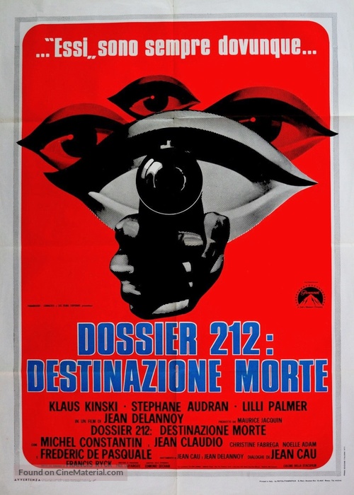 La peau de torpedo - Italian Movie Poster