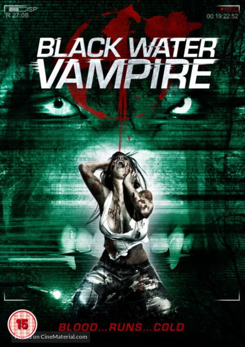 The Black Water Vampire - British DVD movie cover