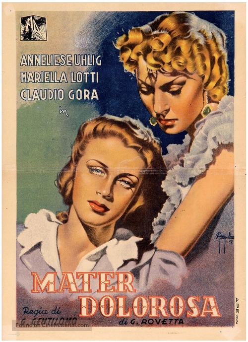 Mater dolorosa - Italian Movie Poster