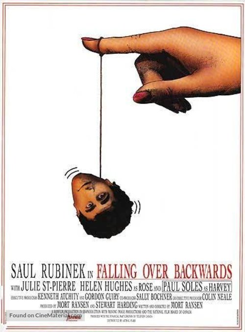 Falling Over Backwards - Canadian Movie Poster