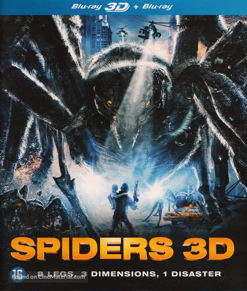 Spiders 3D - Dutch Blu-Ray movie cover