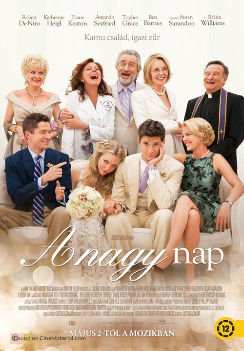 The Big Wedding - Hungarian Movie Poster