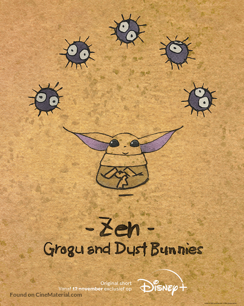 Zen - Grogu and Dust Bunnies - Dutch Movie Poster