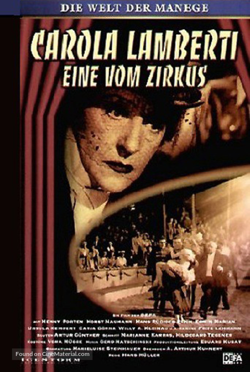 Carola Lamberti - Eine vom Zirkus - German Movie Cover