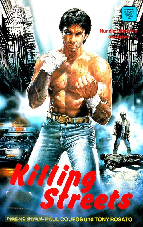 Busted Up - German VHS movie cover