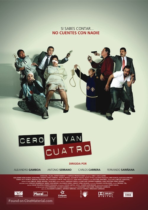 Cero y van cuatro - Mexican Movie Poster