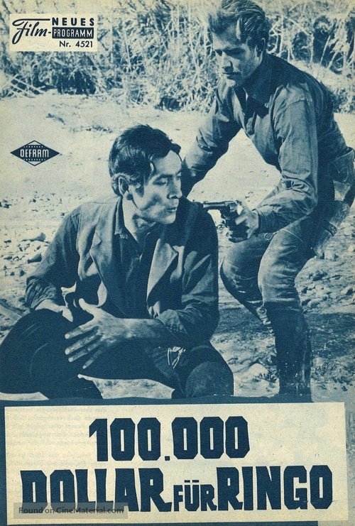 Centomila dollari per Ringo - Austrian poster