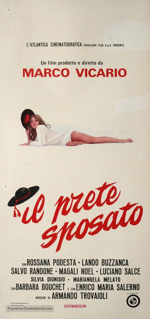 Il prete sposato - Italian Movie Poster