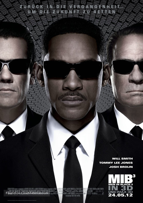 Men in Black 3 - German Movie Poster