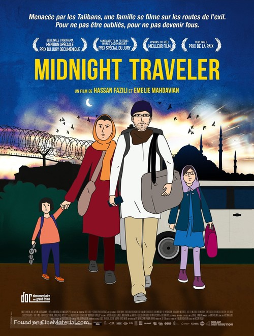 Midnight Traveler - French Movie Poster