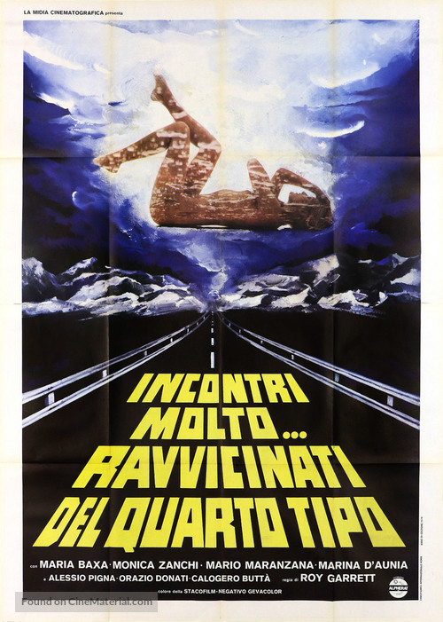 Incontri molto ravvicinati del quarto tipo - Italian Movie Poster