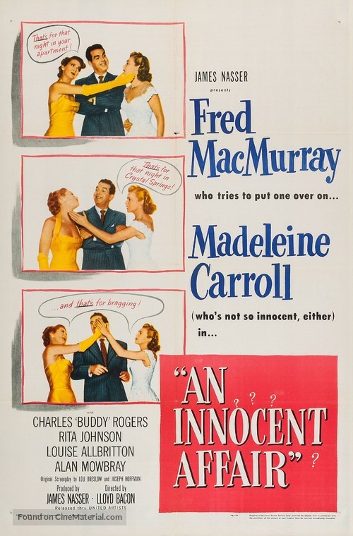 An Innocent Affair - Movie Poster