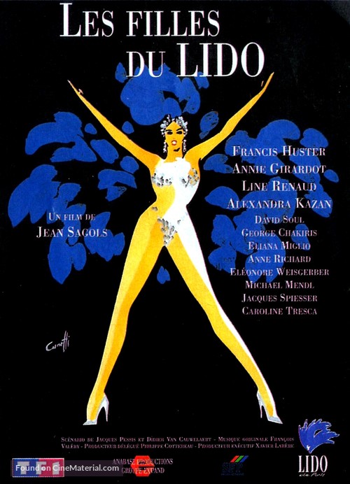 &quot;Les filles du Lido&quot; - French Movie Poster