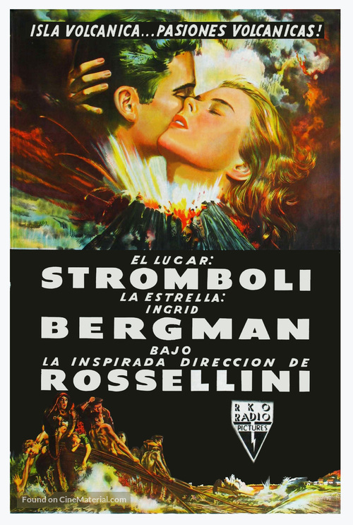 Stromboli - Argentinian Movie Poster