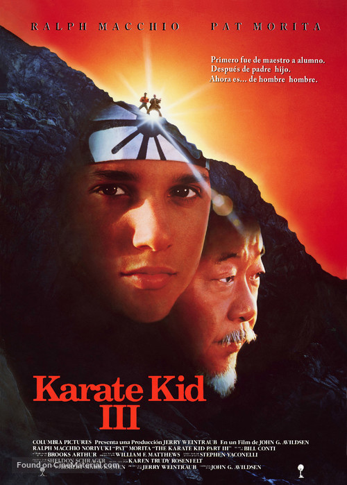 The Karate Kid, Part III - Spanish Movie Poster