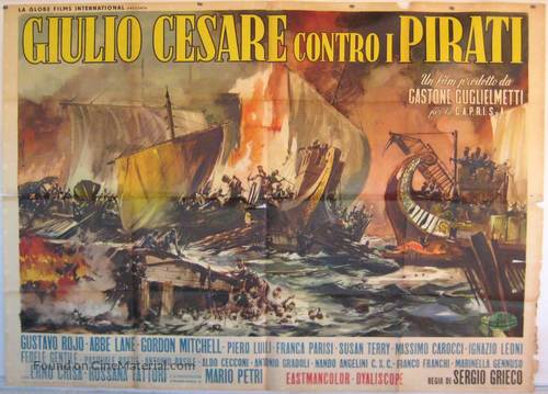 Giulio Cesare contro i pirati - Italian Movie Poster