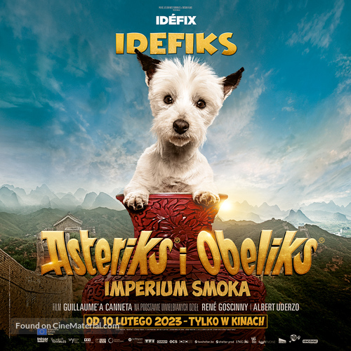 Ast&eacute;rix &amp; Ob&eacute;lix: L&#039;Empire du Milieu - Polish Movie Poster