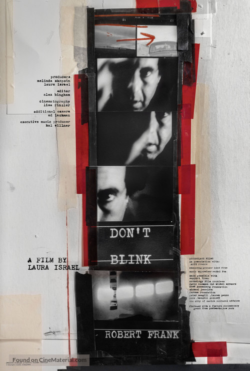 Don&#039;t Blink - Robert Frank - Movie Poster