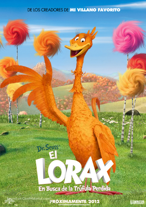 The Lorax - Argentinian Movie Poster