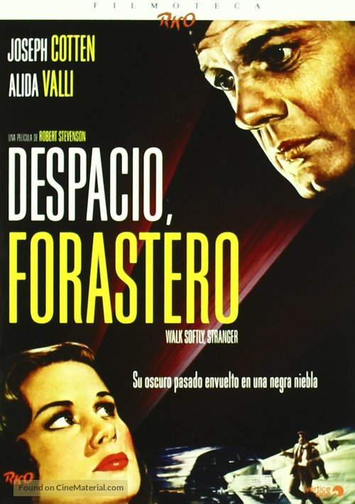 Walk Softly, Stranger - Spanish DVD movie cover