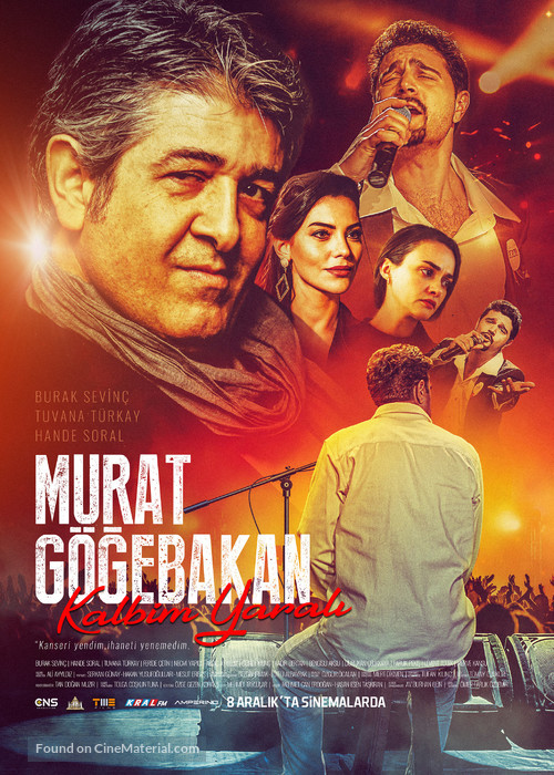 Murat G&ouml;gebakan: Kalbim Yarali - Turkish Movie Poster