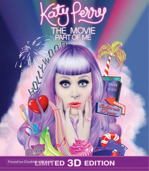 Katy Perry: Part of Me - Blu-Ray movie cover