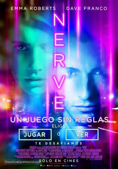 Nerve - Argentinian Movie Poster