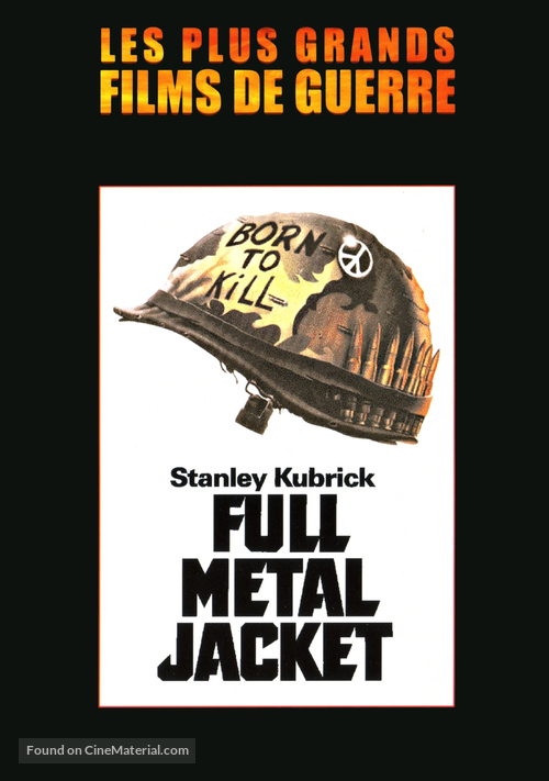 Full Metal Jacket - French VHS movie cover