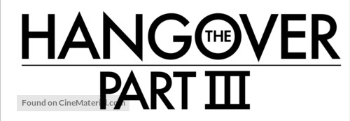 The Hangover Part III - Logo
