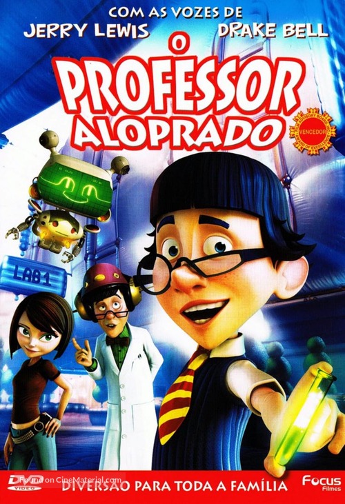 The Nutty Professor 2: Facing the Fear - Brazilian Movie Cover