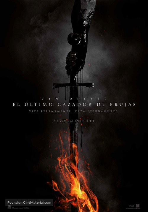 The Last Witch Hunter - Spanish Movie Poster