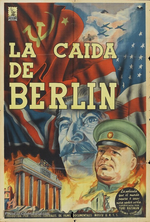 Padeniye Berlina - Argentinian Movie Poster