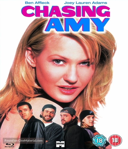 Chasing Amy - British Blu-Ray movie cover