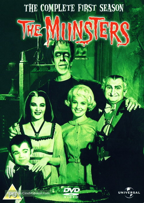 &quot;The Munsters&quot; - British DVD movie cover