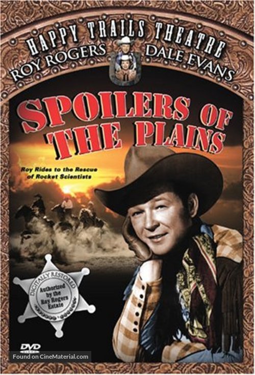 Spoilers of the Plains - DVD movie cover