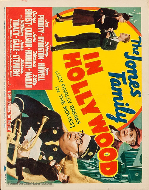 The Jones Family in Hollywood - Movie Poster