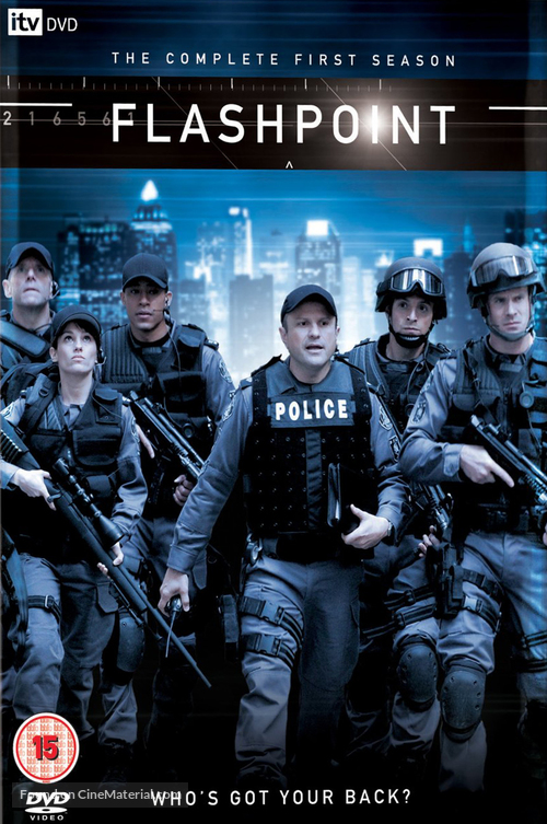 &quot;Flashpoint&quot; - British DVD movie cover
