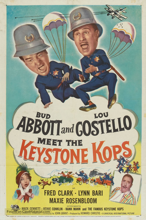 Abbott and Costello Meet the Keystone Kops - Movie Poster