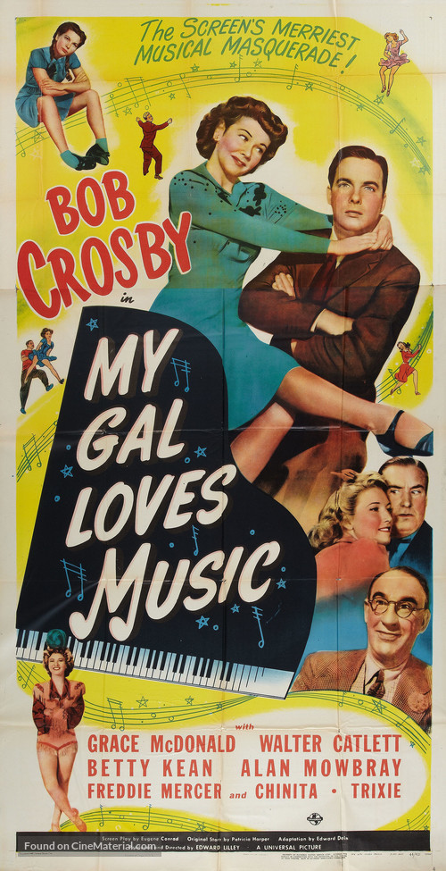 My Gal Loves Music - Movie Poster