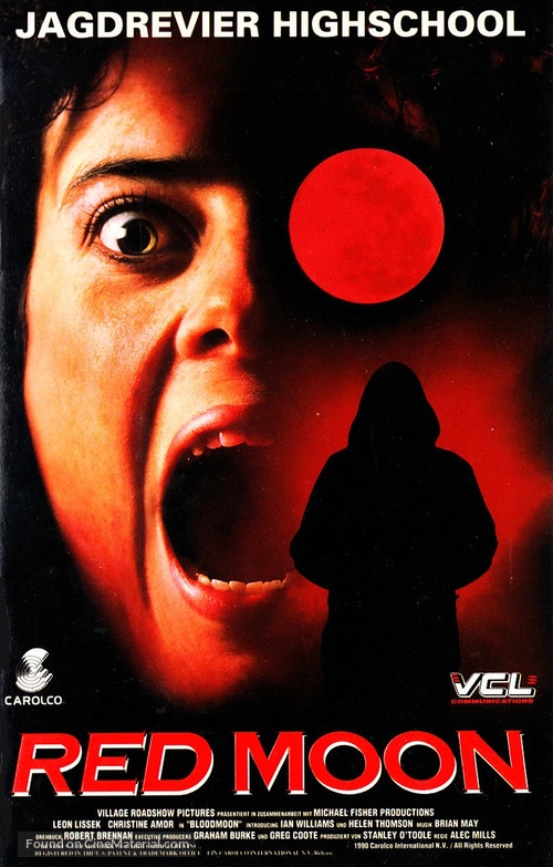 Bloodmoon - German VHS movie cover