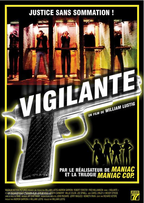 Vigilante - French DVD movie cover