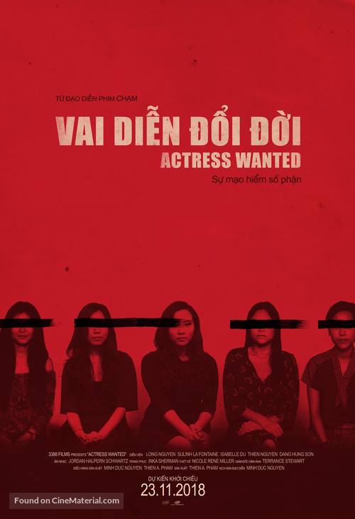 Actress Wanted - Vietnamese Movie Poster