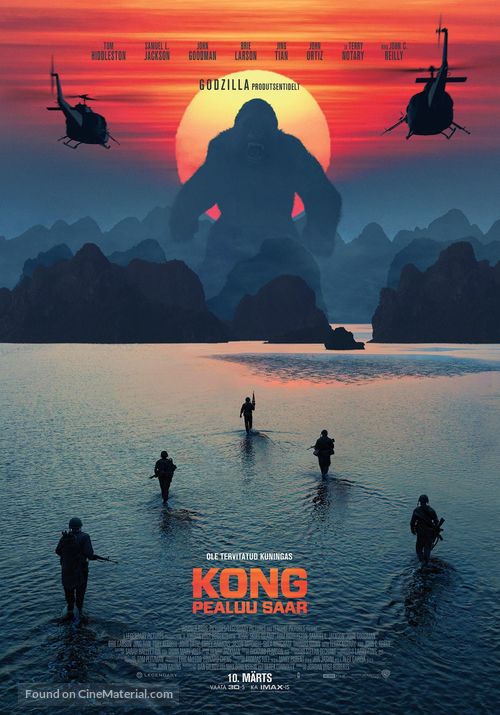 Kong: Skull Island - Estonian Movie Poster