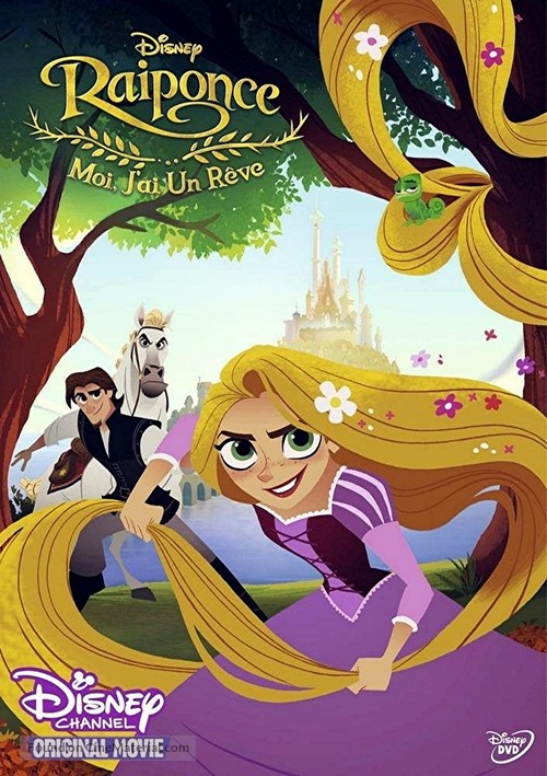 Tangled: Before Ever After - French DVD movie cover