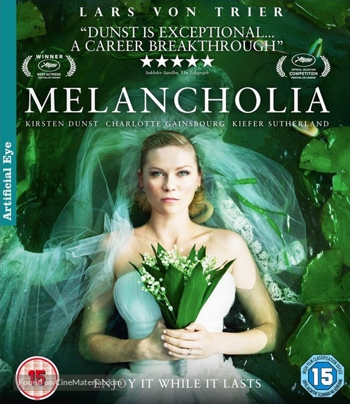 Melancholia - British Movie Cover