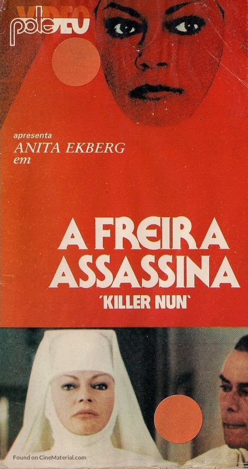 Suor Omicidi - Brazilian VHS movie cover
